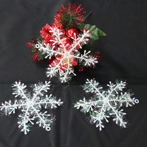 Christmas,Party,White,Snowflake,Decor,Hanging,Pendants,Gifts,Ornaments,Window,Decoration