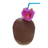 Hawaiian,Tropical,Plastic,Party,Coconut,Drink,Straw,Decoration,Drinking,Straw