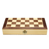 Chess,Wooden,Magnetic,Board,Crafted,Folding,Chessboard,Travel