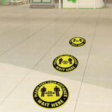 Epidemic,Prevention,Window,Background,Distance,Healthcare,Sticker,Floor,Decor