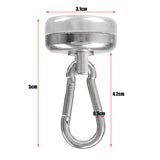 Magnetic,Heavy,Neodymium,Mount,Holder,Outdoor,Climbing,Carabiners