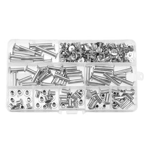 Nickel,Plating,Phillips,Chicago,Binding,Posts,Screws,Rivet,Button,Bookbinding