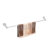 Aluminum,Double,Single,Shelf,Mounted,Towel,Holder,Bathroom