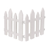 Outdoor,Plastic,White,Fence,Garden,Flowerpot,Parterre,Fence,Decoration