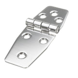 38x97mm,Flush,Hinges,Stainless,Steel,Polished,Silver,Marine