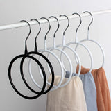 Color,Antiskid,Circular,Scarf,cloth,hanger,Holders,Hooks