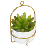 Creative,Simple,Hanging,Basin,Ceramic,Wrought,Flower,Stand,Flower