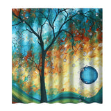 Print,Waterproof,Shower,Curtains,Bathroom,Decorated"