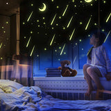 Bedroom,Fluorescent,Stars,Stickers,Plastic