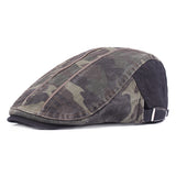 Men's,Camouflage,Cotton,Beret,Summer,Outdoor,Sunshade,Peaked,Forward,Adjustable