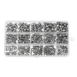 Suleve,MXCH6,Carbon,Steel,Screw,Socket,Assortment,440Pcs