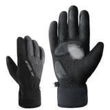 WHEEL,Gloves,Finger,Women,Velvet,Breathable,Winter,Gloves,Waterproof,Reflective,Outdoor,Cycling