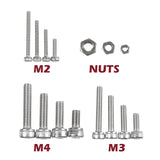 Stainless,Steel,Screw,Socket,Round