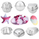 12Pcs,Shape,Aluminum,Molds,Desert,Mould,Homemade,Craft