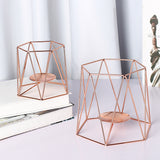 Metal,Candle,Holders,Geometric,Hexagon,Candle,Holder,Wedding,Decor,Tabletop,Lantern