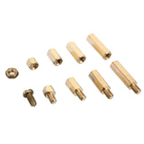 Suleve,M4BH2,180Pcs,Brass,Column,Standoff,Support,Spacer,Pillar,Board