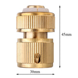 Brass,Water,Connector,Quick,Coupler,Adapter,Water