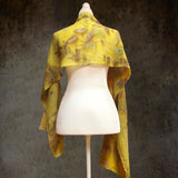 Women,Elegant,Solid,Floral,Pattern,Scarf,SHawl