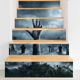 Miico,LT009,Halloween,Sticker,Stair,Sticker,Novetly,Sticker,Removable,Sticker,Waterproof,Sticker