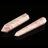 Natural,Rhodochrosite,Crystals,Obelisk,Quartz,Point,Healing,Gemstone,Mineral