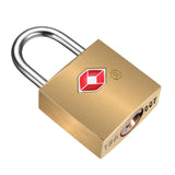 KCASA,Approved,Padlock,Travel,Security,Luggage,Solid,Brass