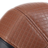 Leather,Outdoor,Casual,Patchwork,Forward,Beret