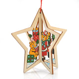 Christmas,Wooden,Pendant,Ornaments,Party,Decorations,Gifts