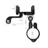 Phone,Holder,Aluminum,Alloy,Rotation,Bicycle,Motorcycle,Phone,Mount,Cycling