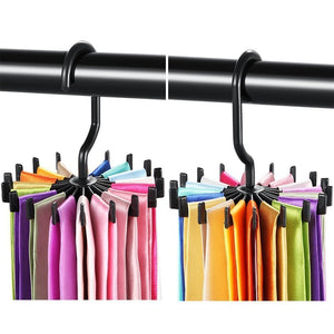 Rotatable,Hanger,Adjustable,Scarf,Storage,Organizer