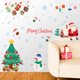 Miico,ABQ9706,Christmas,Sticker,Cartoon,Stickers,Removable,Decoration,Christmas,Party