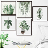 Green,Leaves,Background,Stickers,Removable,Sticker,Bedroom,Kitchen,Balcony,Decorations