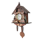 Cuckoo,Clock,Mount,Wooden,Clock,Analog,Swinging,Pendulum,Decorations