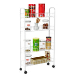 Layer,Movable,Storage,Wheels,Refrigerator,Saving,Space,Multipie,Applications