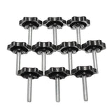 Suleve,M6TS1,10Pcs,Shape,Thread,Knurled,Thumb,Screw,Clamping,Screw