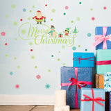 Miico,HM31009,Christmas,Sticker,Decorations,Luminous,Pattern,Background,Decorative,Sticker,Removable