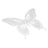 10Pcs,Stainless,Butterfly,Stickers,Silver,Mirror,Decals,Mural,Decorations