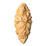 Boxwood,Carving,Statue,Bodhisattva,Sculpture,Pendant