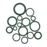 Suleve,MXRW5,225Pcs,Green,Conditioning,Rubber,Washer,Gasket,Metric,Assortment,Plumbing,Waterproof