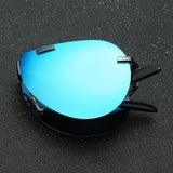 Unisex,UV400,Falten,Polarisierte,Klipp,Sonnenbrille,brille,Polaroid,Linse,Glasses