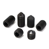 20Pcs,Black,Grade,Socket,Point,Screws