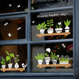 Miico,SK6093,Glass,Window,Stickers,Creative,Decorative,Sticker,Stickers