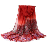 Women,Printing,Chiffon,Scarves,Shawls,Casual,Outdoor,Scarf