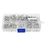 Suleve,M4SH1,Stainless,Steel,Socket,Screws,Bolts,Assortment,250Pcs