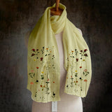 Women,Lightweight,Floral,Pattern,Elegant,Scarf,Shawl