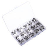 Suleve,MXRN5,180Pcs,Stainless,Steel,Rivet,Threaded,Countersunk,Insert