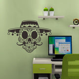 Miico,FX3038,Halloween,Sticker,Cartoon,Stciker,Skull,Pattern,Removable,Stciker,Decoration