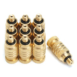 10Pcs,Threaded,Brass,Misting,Fogging,Nozzle,Spray,Sprinkler,Irrigation,Cooling