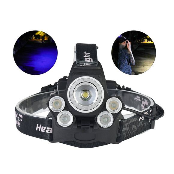 XANES,2408B,Dimmed,Headlamp,Camping,Hunting,Bicycle,Cycling,Motorcycle,Electric,18650