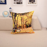 Landscape,Painting,Throw,Pillow,Office,Cushion,Cover