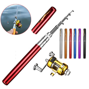 Y4515,Portable,Telescopic,Pocket,Aluminum,Alloy,Lightweighted,Fishing,Fishing